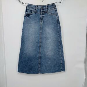 We The Free People Come As You Are Demin Skirt